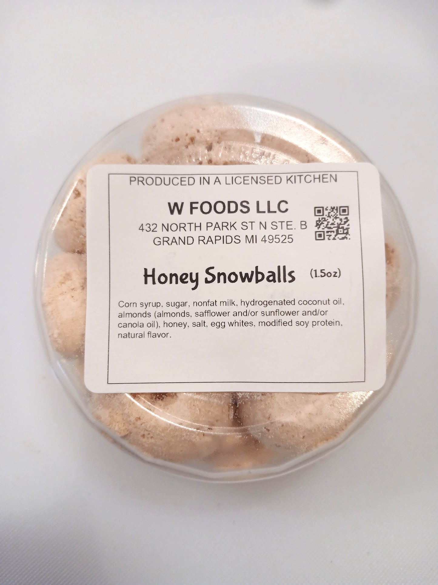 Honey Snowballs